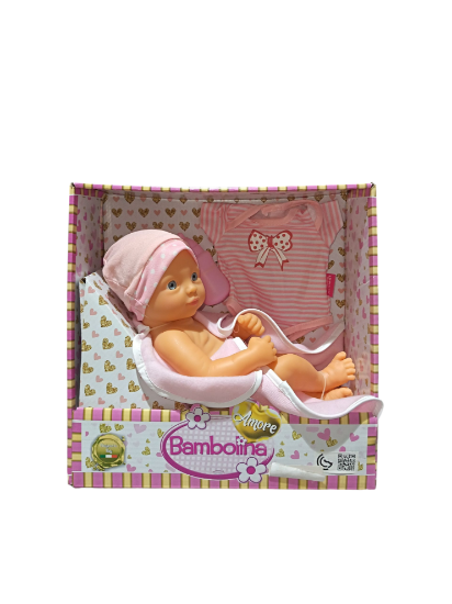 صورة دمية_ بامبولينا نيو بورن أموري _ هي دمية أطفال حديثة الولادة تأتي مع اكسسورات 